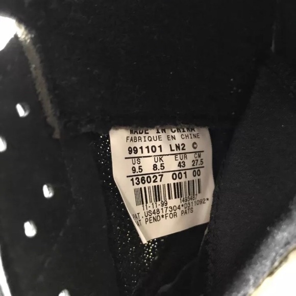 Air Jordan 5 Retro Black Metallic Silver 1999 - Picture 8 of 8